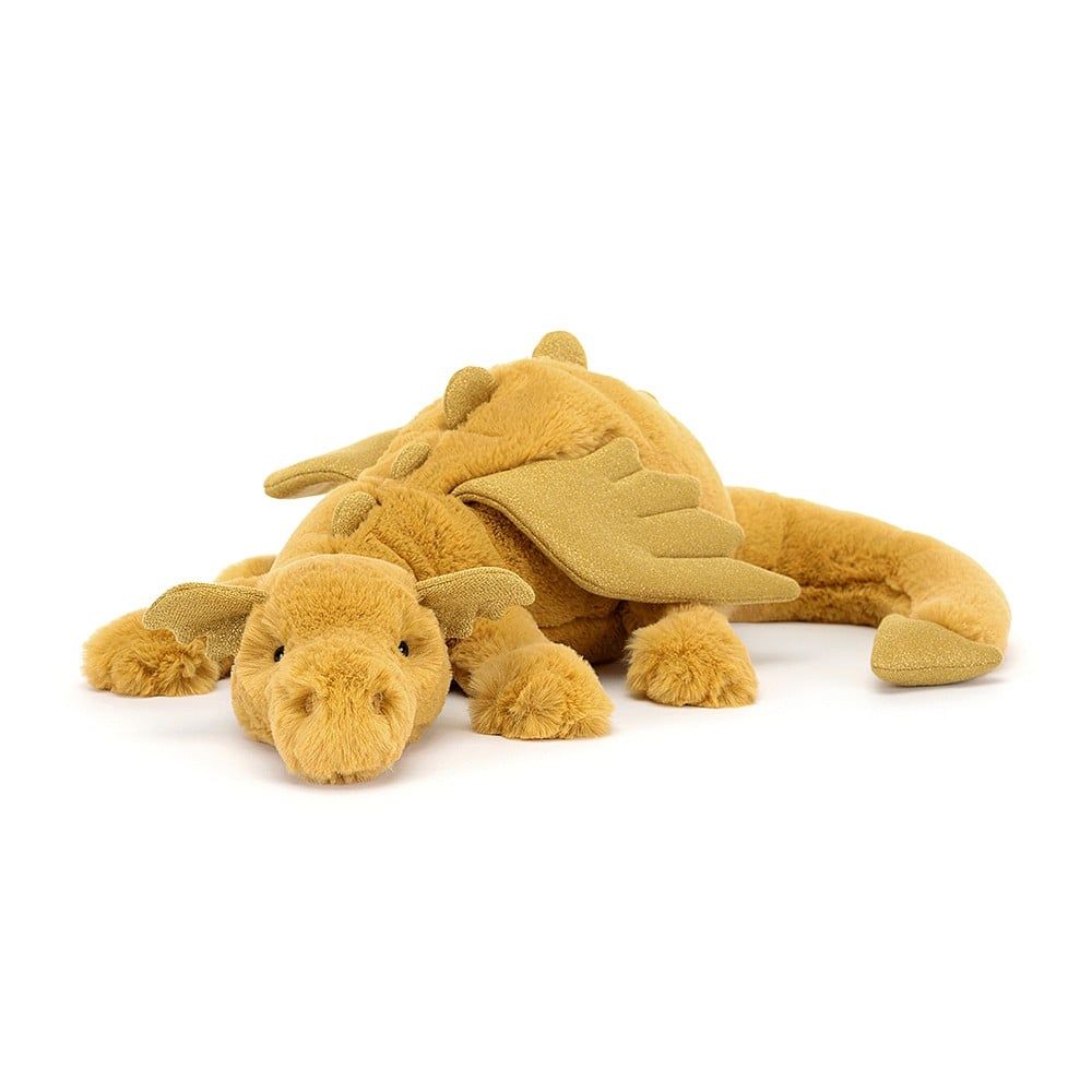 Jellycat Golden Dragon Large Soft Toy