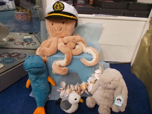 Jellycat Odell Octopus and Mack Mudskipper