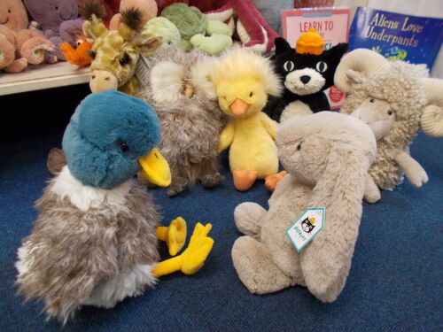 Jellycat and Wrendale Designs