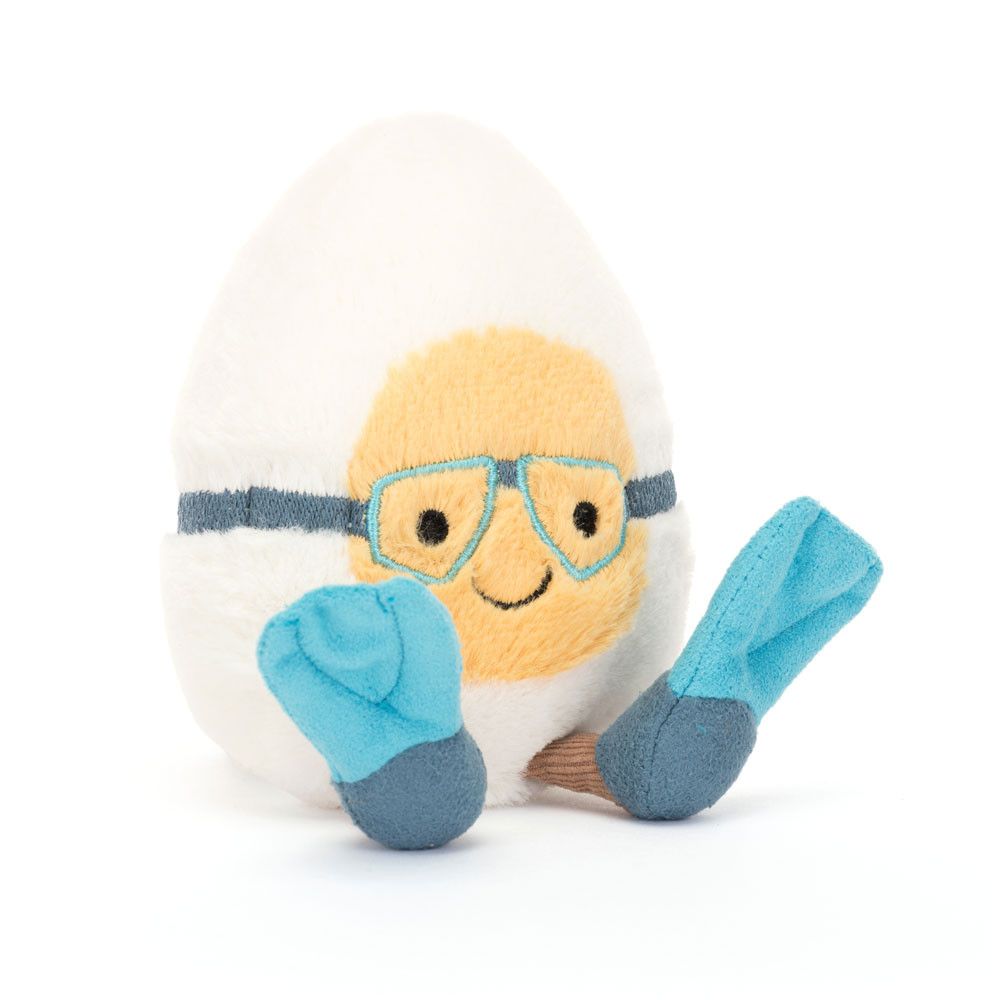 Jellycat Amuseables Boiled Egg Scuba Soft Toy
