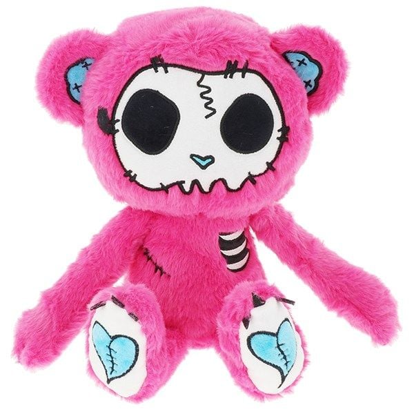 Gus Fink Gooli Plush Grim The Stitch Bear Pink