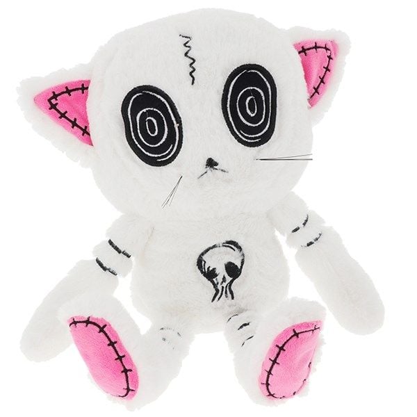 Gus Fink Plushie Pal Hypno Cat White