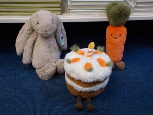 Jellycat Carrot Cake and Carrot