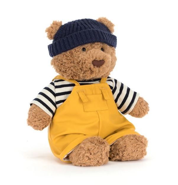 Jellycat Bartholomew Bear Seafarer Outfit Soft Toy