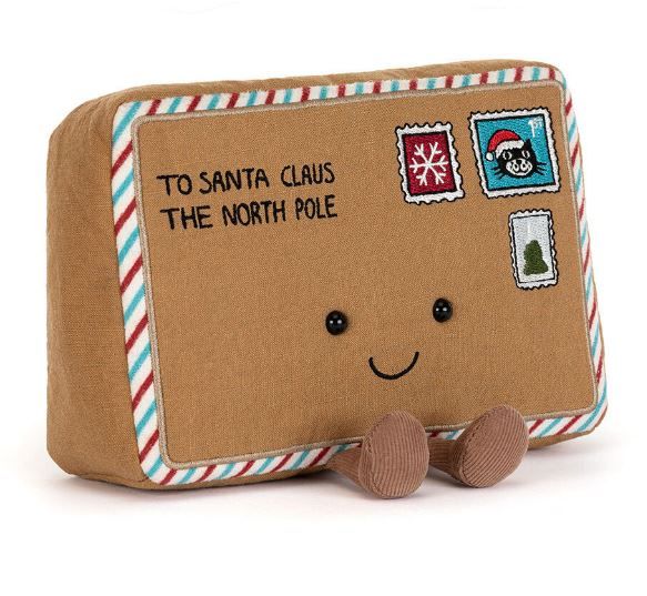 Jellycat Amuseables Letter to Santa Soft Toy