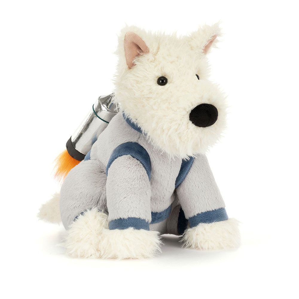 Jellycat Munro Scottie Dog Space Outfit Soft Toy