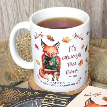 Fox Alice in wonderland mug