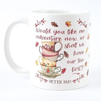 Peter Pan autumn adventure mug