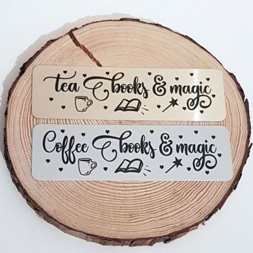 Tea and coffee bookmarks