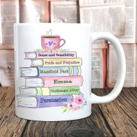 Jane Austen Book Novels Mug