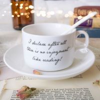 Jane Austen Tea Cup, Saucer & Spoon