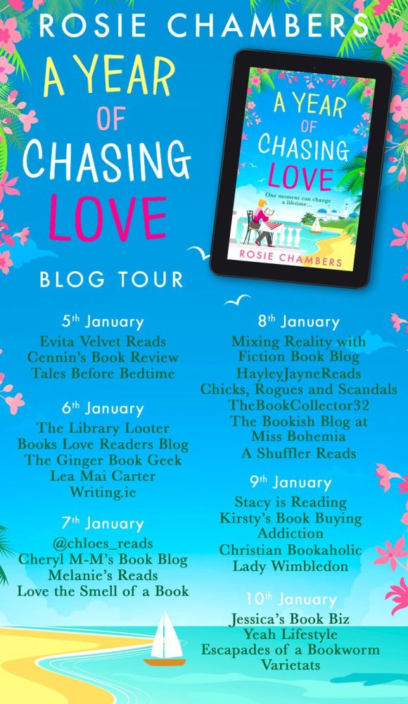 A Year of Chasing Love Blog Tour Banner