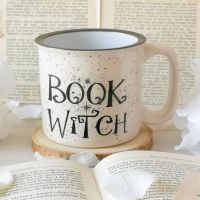 Book Witch Rustic Campfire Mug