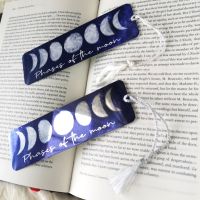 Moon Phases Lunar Bookmark