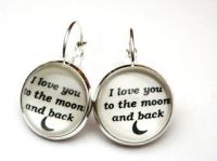 Love you to the moon and back earrings1