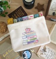 Jane Austen Canvas Book Basket