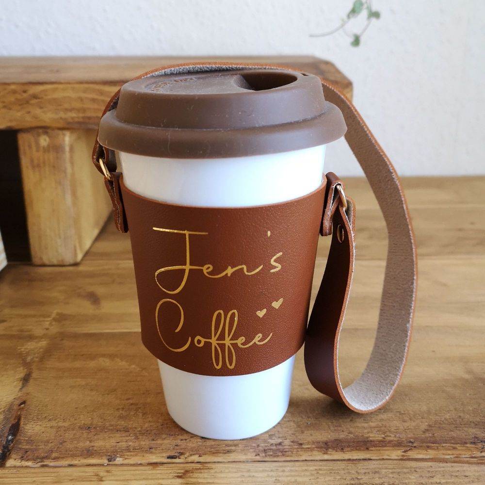 Personalised Coffee / Tea Cup Sleeve