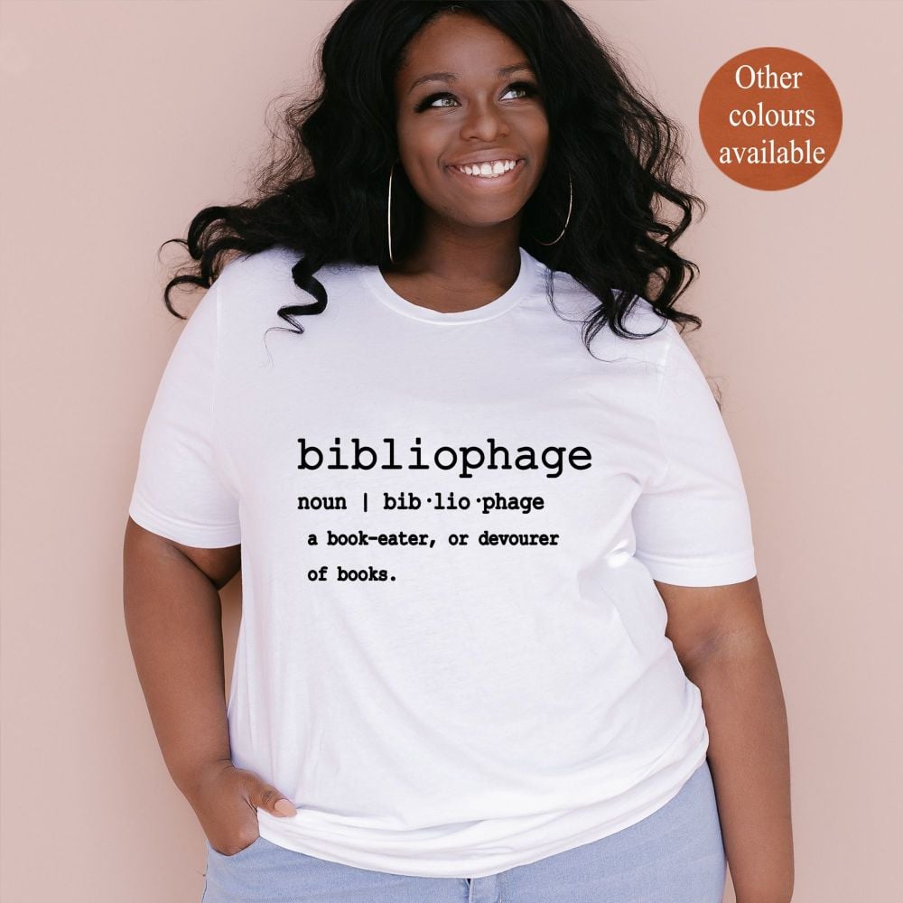 Bibliophage Bookish T-shirt