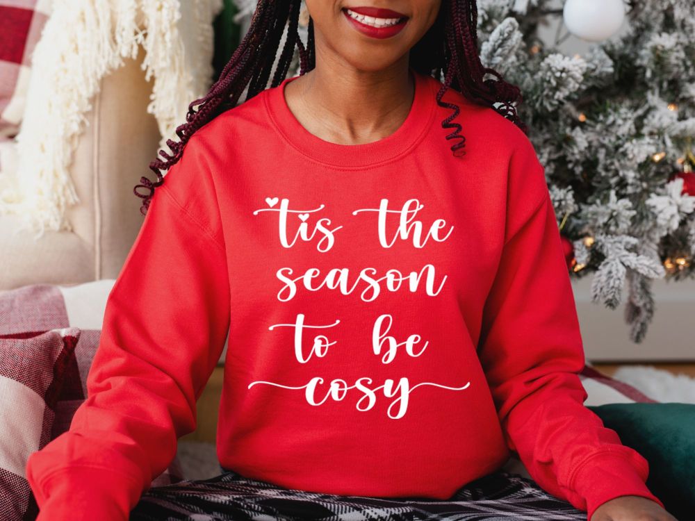 Christmas Sweatshirt - Cosy Season - Up to 5XL