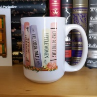 Literary Classics Pastel Book Mug - 15oz