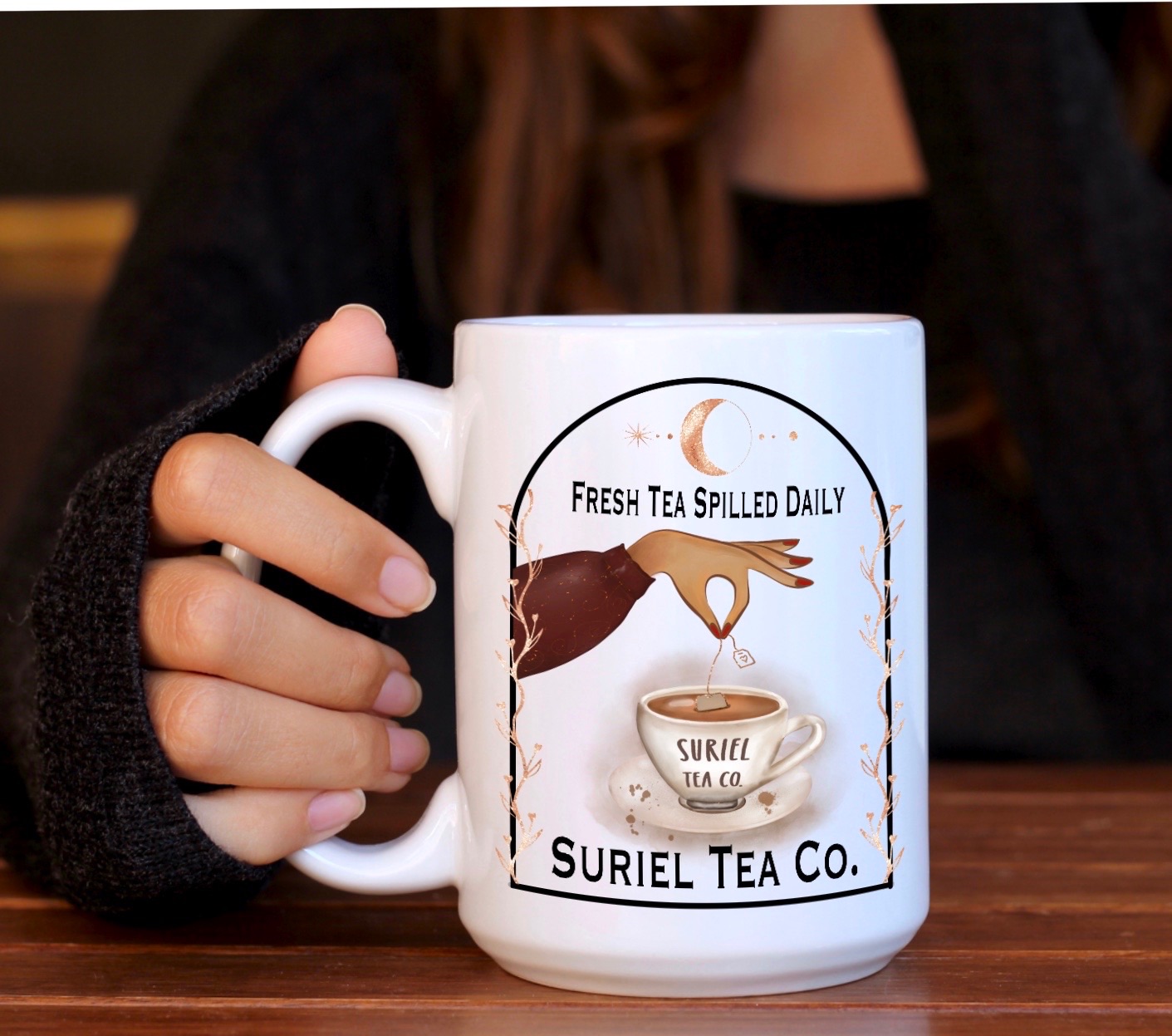 ACOTAR Suriel 'Spill the tea Mug