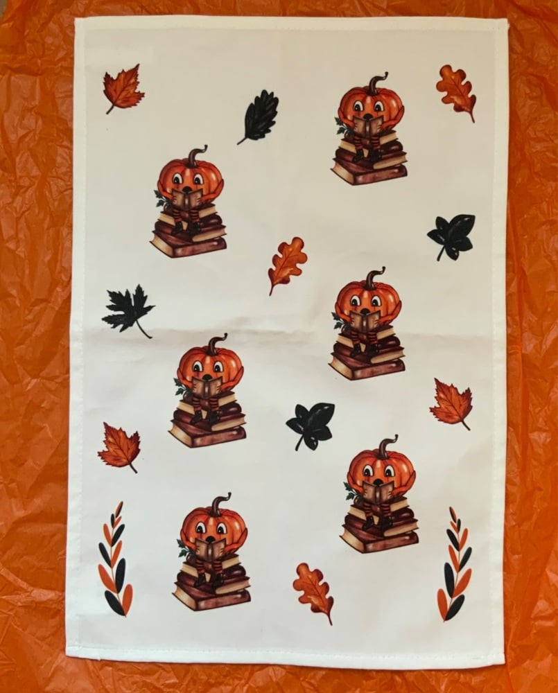 Halloween Tea Towel