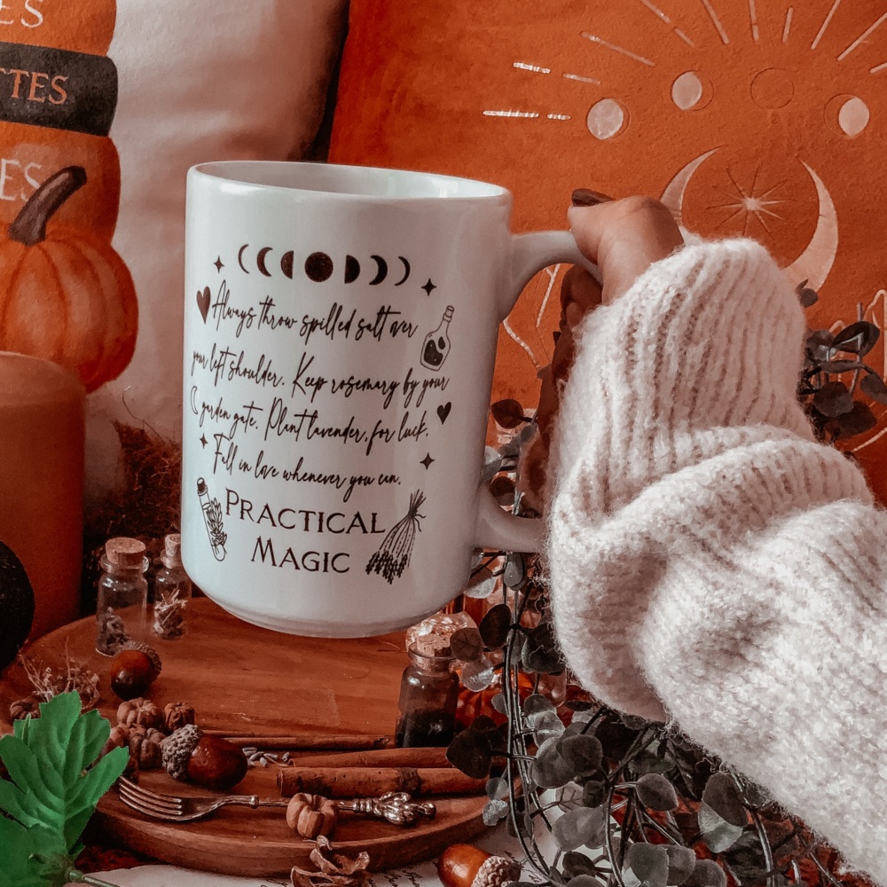 15oz Practical Magic Witchy Mug, The Owen Sisters