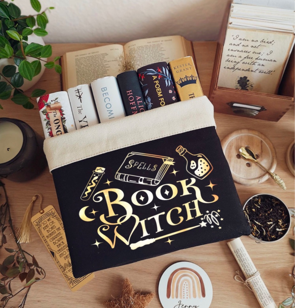 Book Witch Book Basket