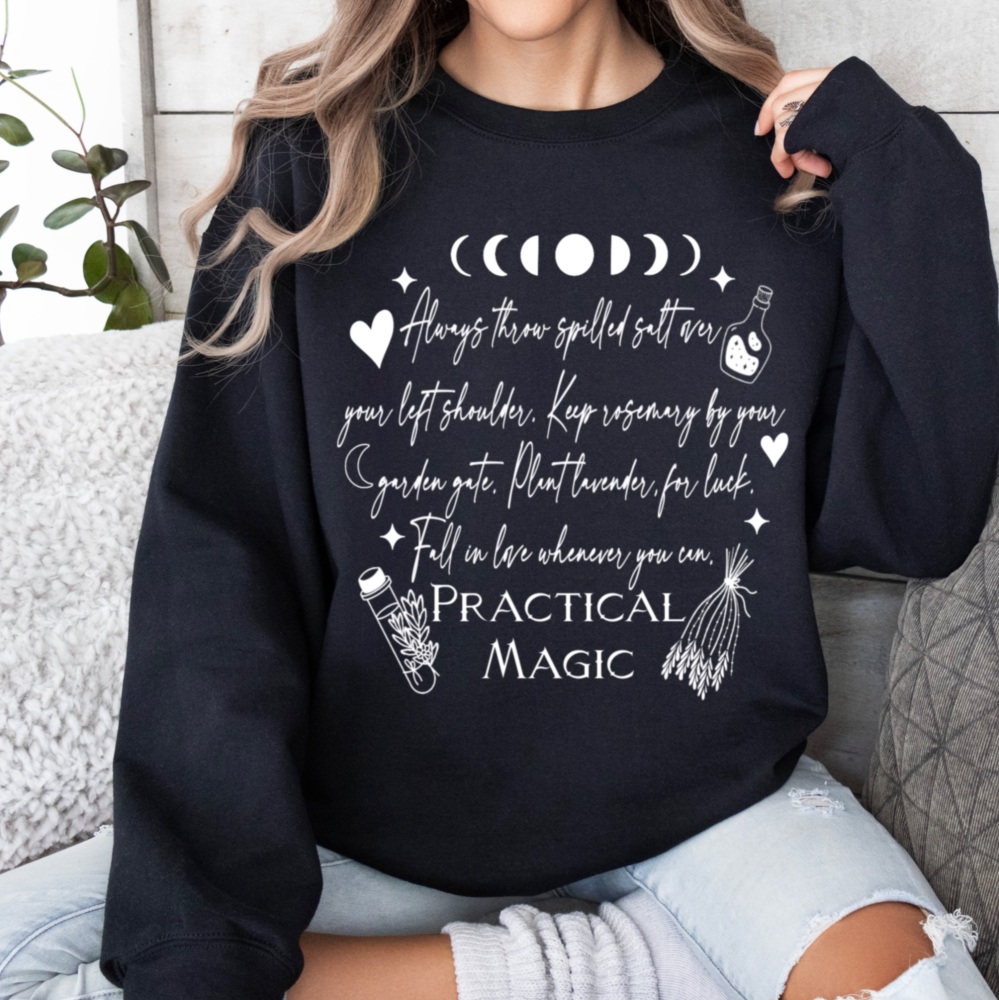 Practical Magic Witchy Sweatshirt, The Owen Sisters