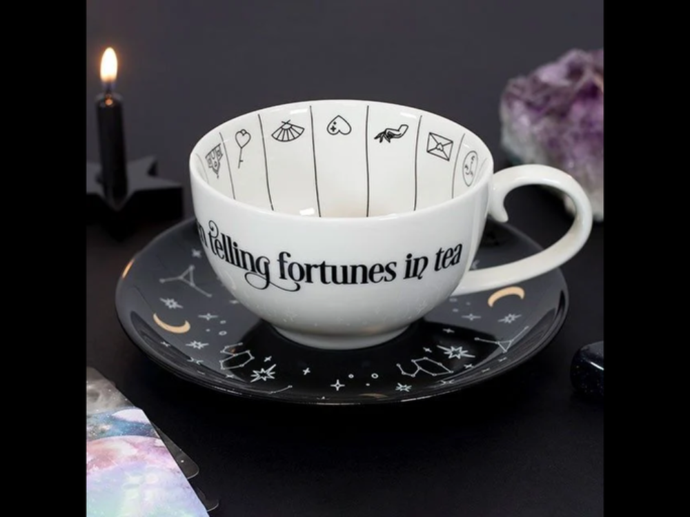 TEA CUPS & SAUCERS