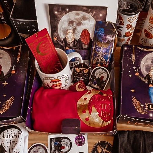 Crescent City Officially Licensed Bookish Box, Sarah J Maas Merch
