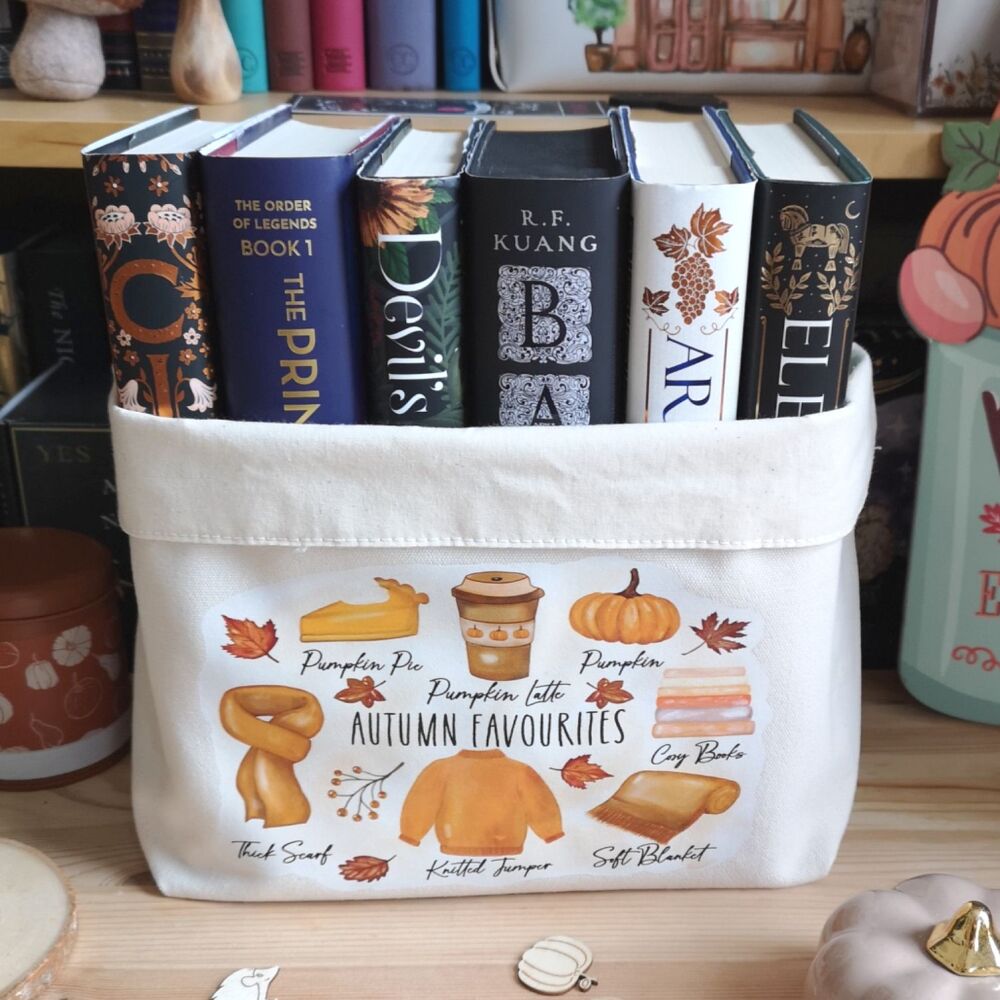 Cosy Autumn Favourites  Book Basket