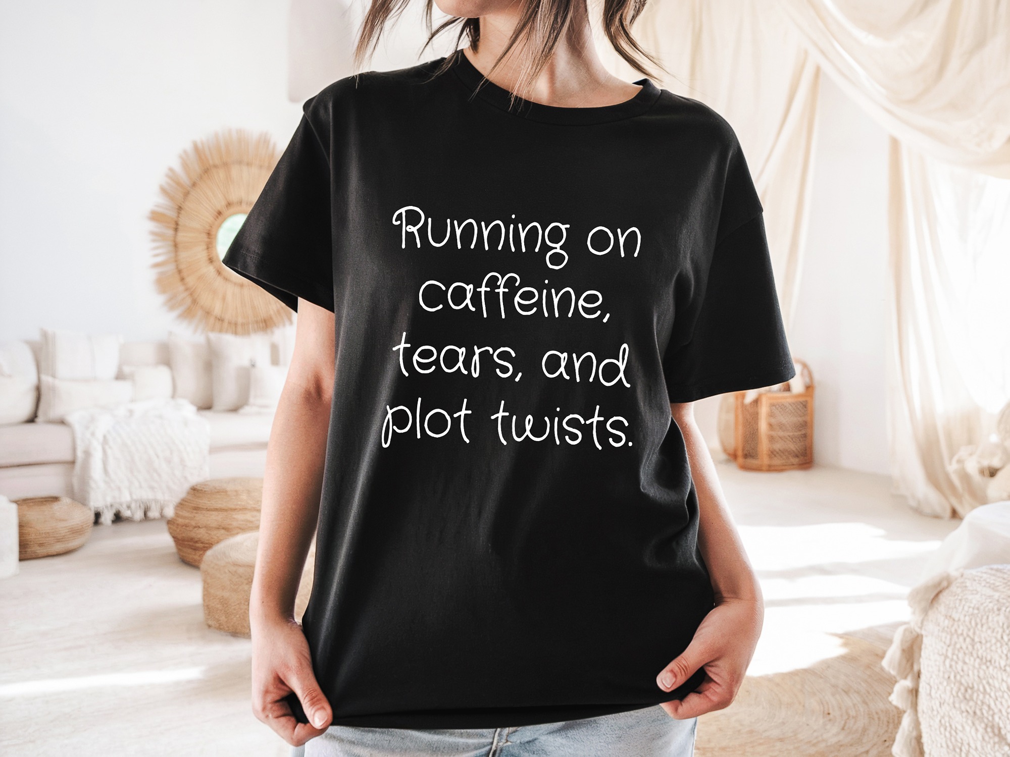 Caffiene, Plot Twists T-Shirt