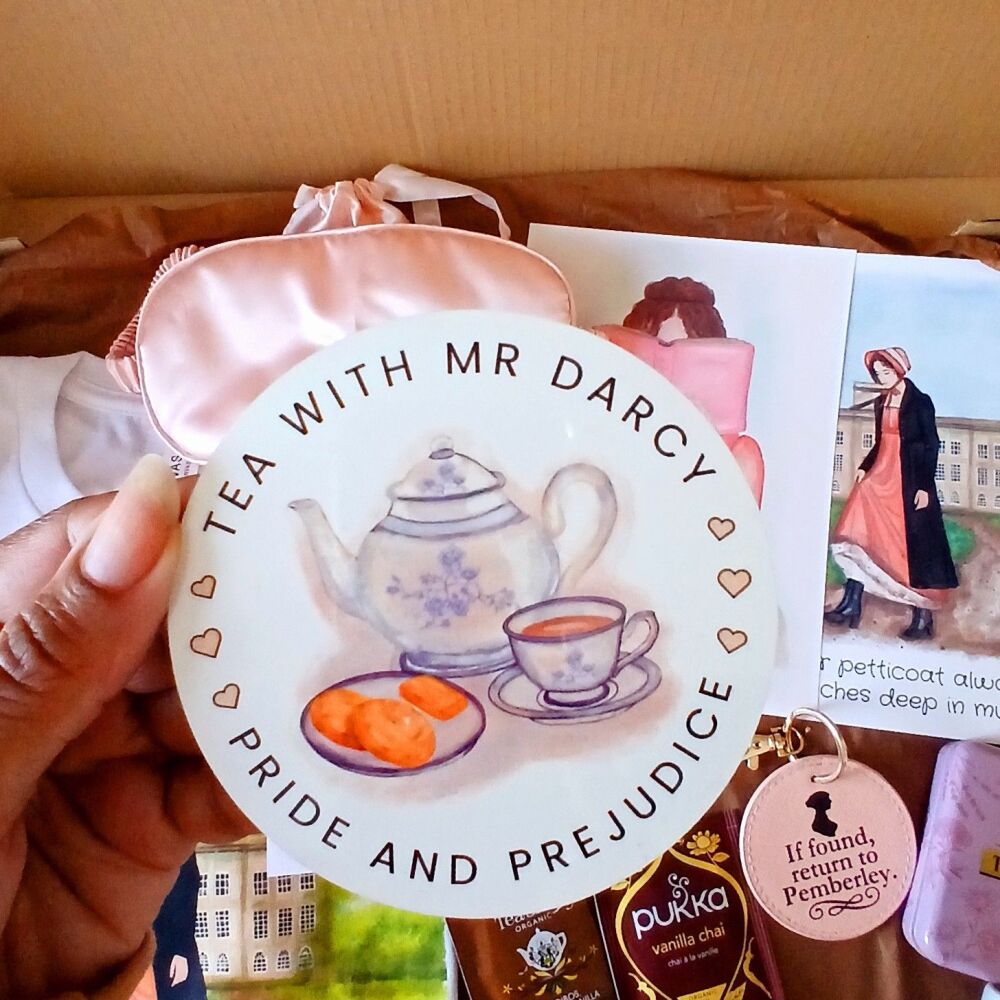 Tea with Mr Darcy Coaster