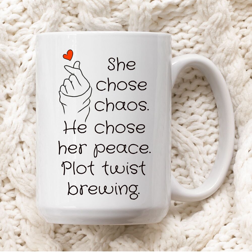 Plot Twists Mug – Drama-Lover Cup, K-drama, C-drama, Revenge Drama Mug