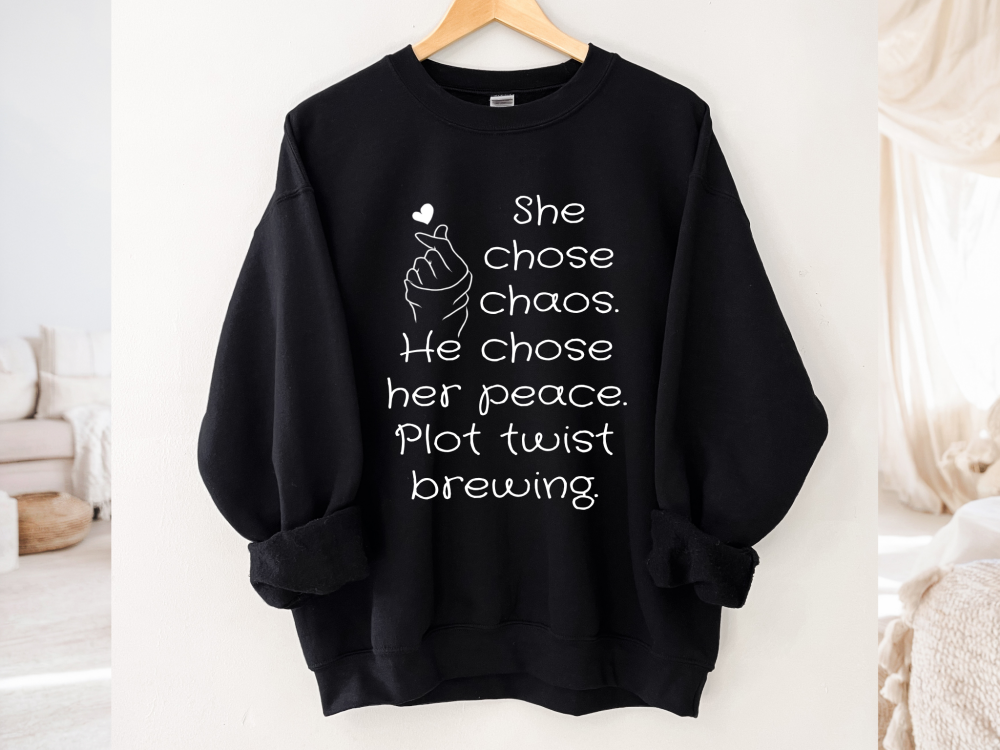 Plot Twists Sweatshirt – Drama-Lover, K-drama, C-drama, Revenge Drama