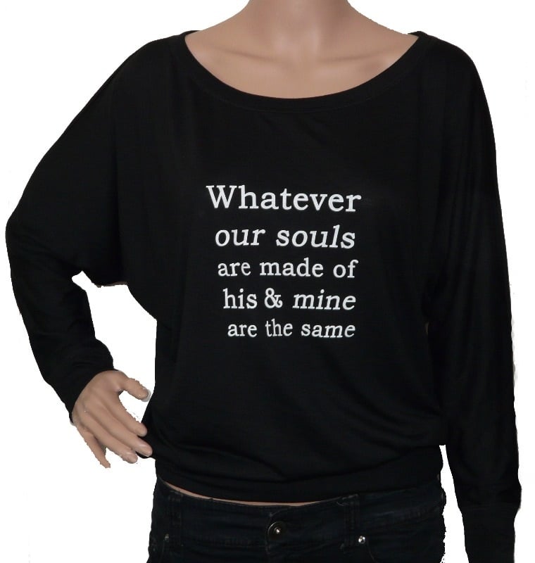 whatever our souls wuthering heights long tee copy