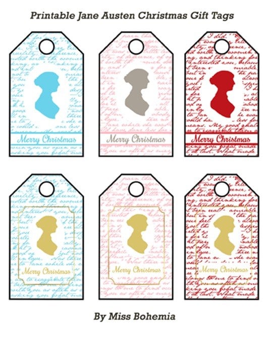 jane austen christmas gift tags 1a copy