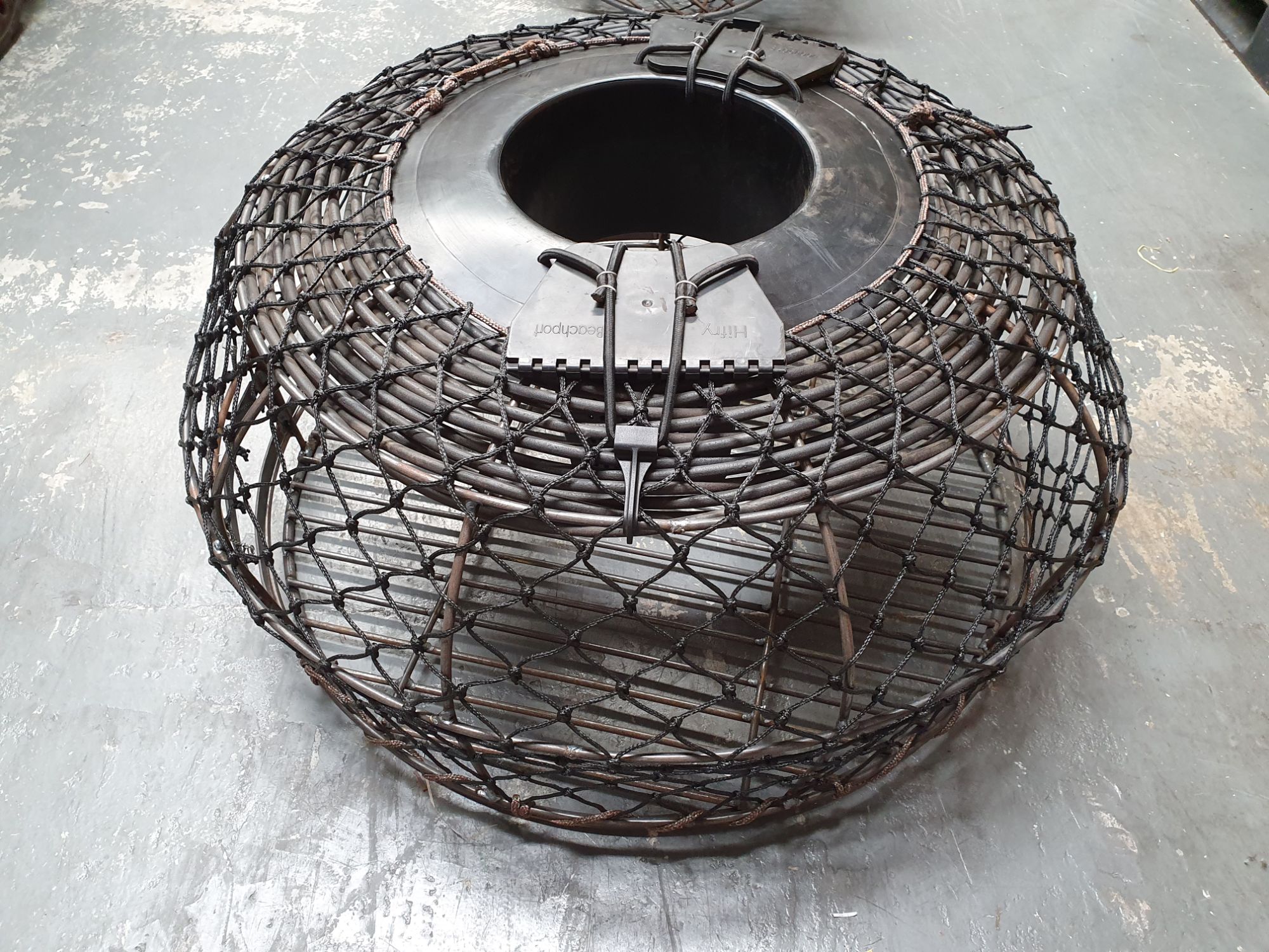 Steel and Mesh Beehive Craypots