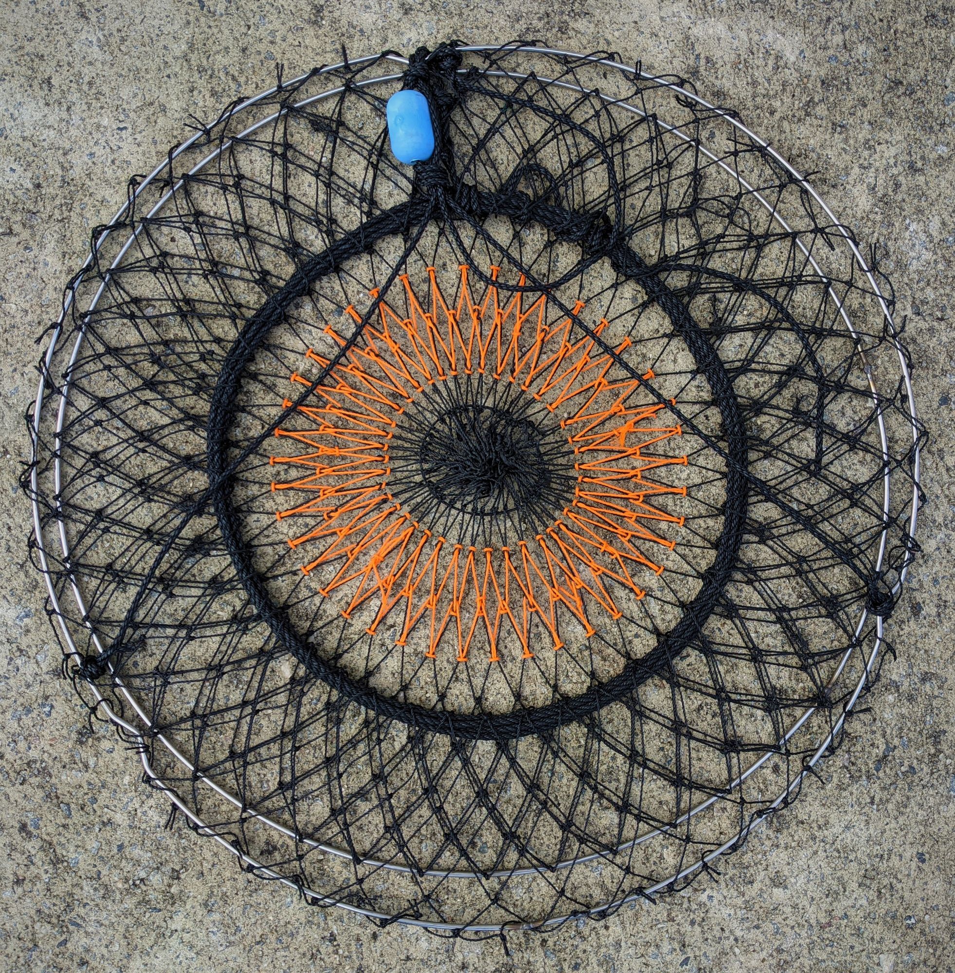 75cm Stainless Steel Crab Nets with luminous eye For Sale Perth