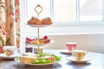 Vintage Sussex Afternoon Tea with Fizz for Two at The Spread Eagle Hotel and Spa