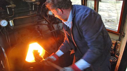 Introduction to Steam Engine Driving at Mid Hants Railway Alresford Hampshire