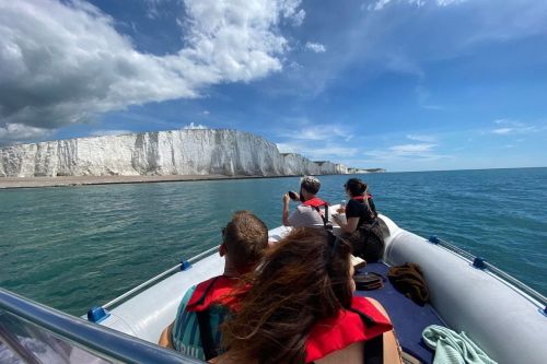 Sussex Coastal Boat Trip to the Seven Sisters for Two