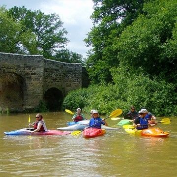 You could go kayaking on the River Arun 