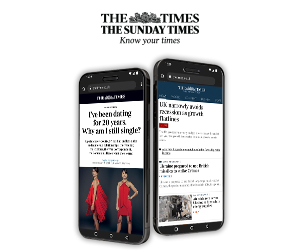 Subscribe to The Times and The Sunday Times