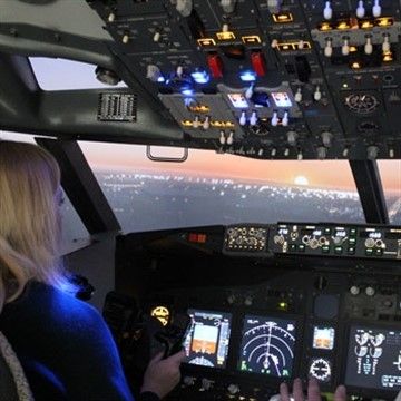 There's a Boeing 737 Simulator Experience, at Albury near Guildford, Surrey