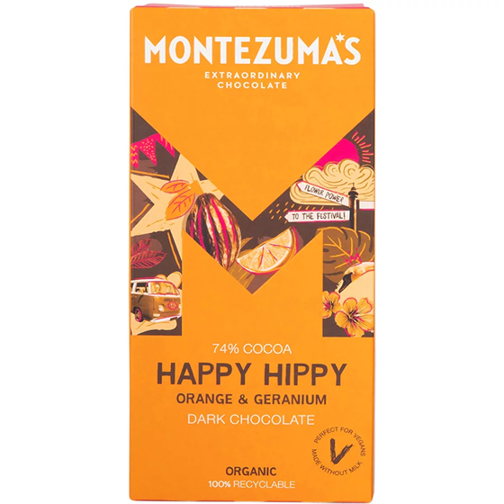 Montezumas have amazing chocolate of very different flavours.