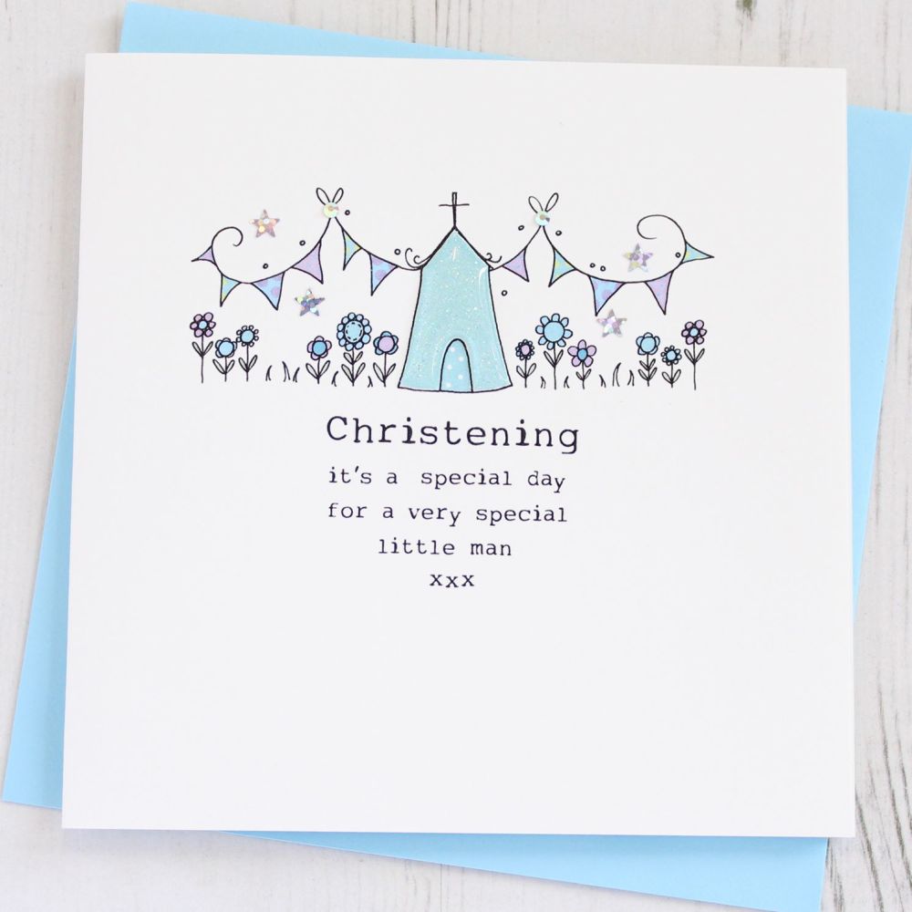 Boy's Christening Card