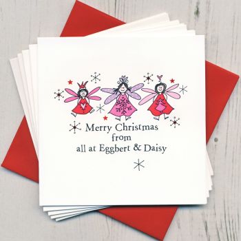 Personalised Christmas Fairy Cards