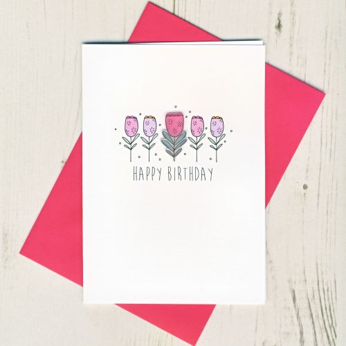 Happy Birthday Tulips